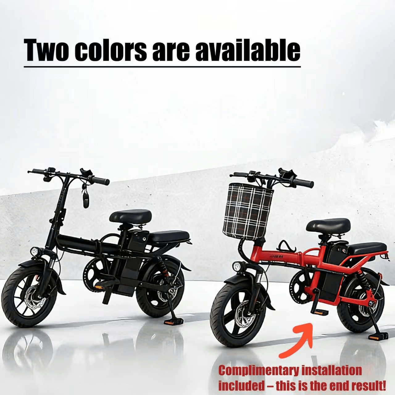 14" Folding Electric Bike – 25km Range, Display Screen & Dual Shock Absorbers for Urban Commuting - AGILITHOR