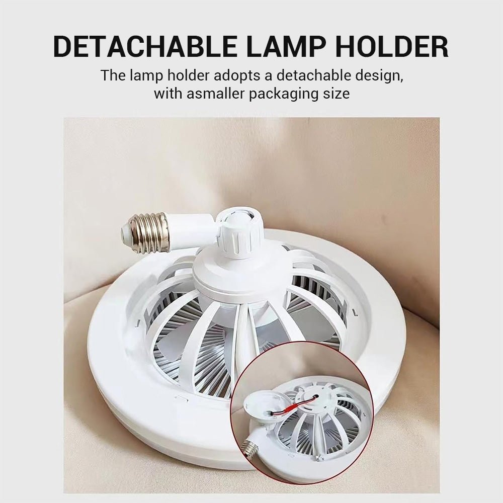 3-in-1 Ceiling Fan Light with Remote Control- AGILITHOR