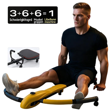 3-in-1 Dragonfly Leg Press & Muscle Training Machine - AGILITHOR