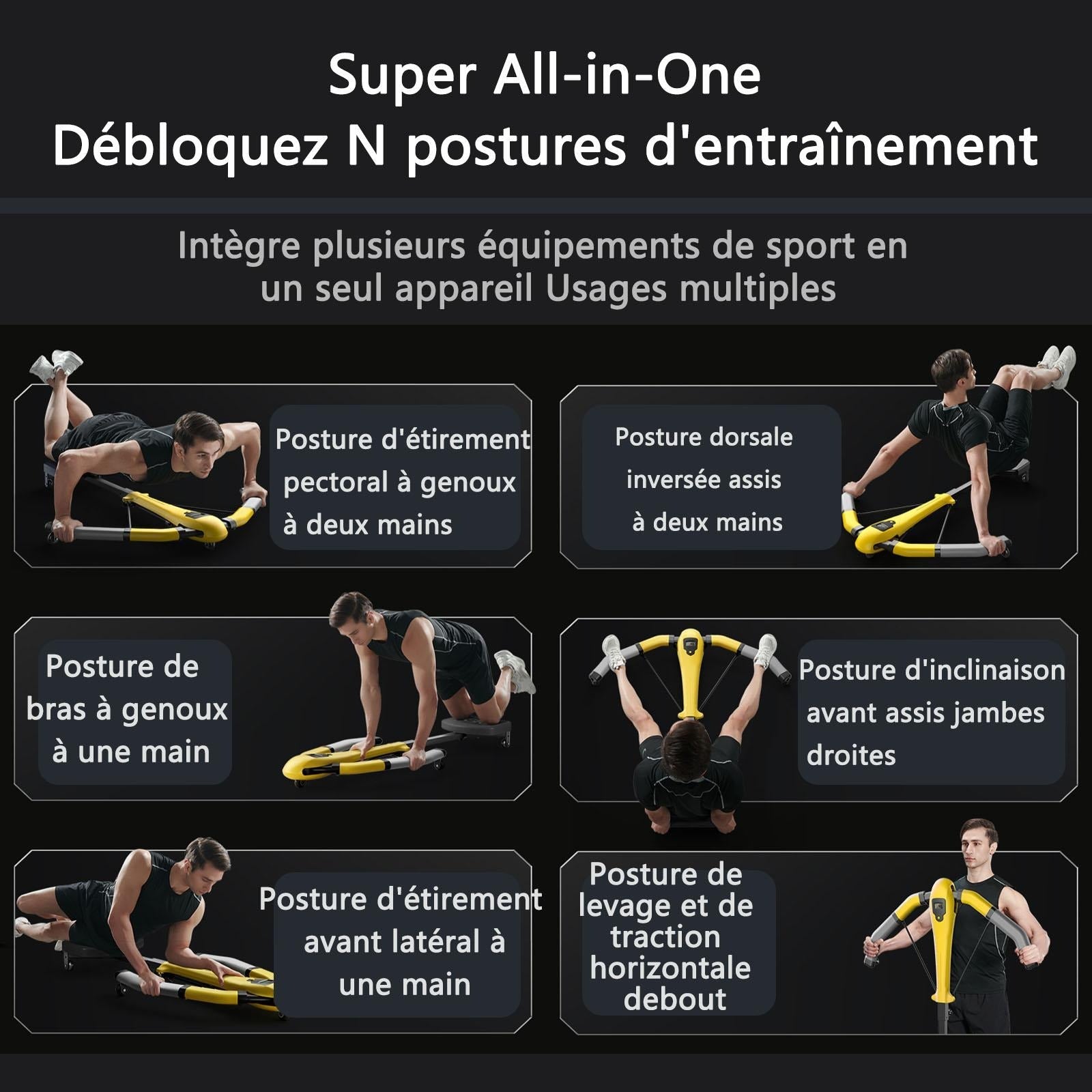 3-in-1 Dragonfly Leg Press & Muscle Training Machine - AGILITHOR
