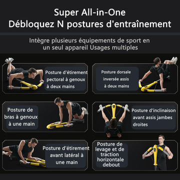 3-in-1 Dragonfly Leg Press & Muscle Training Machine - AGILITHOR