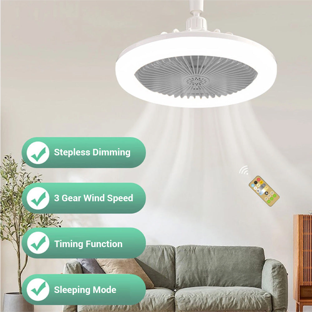 3-in-1 Ceiling Fan Light with Aromatherapy Diffuser & Remote Control