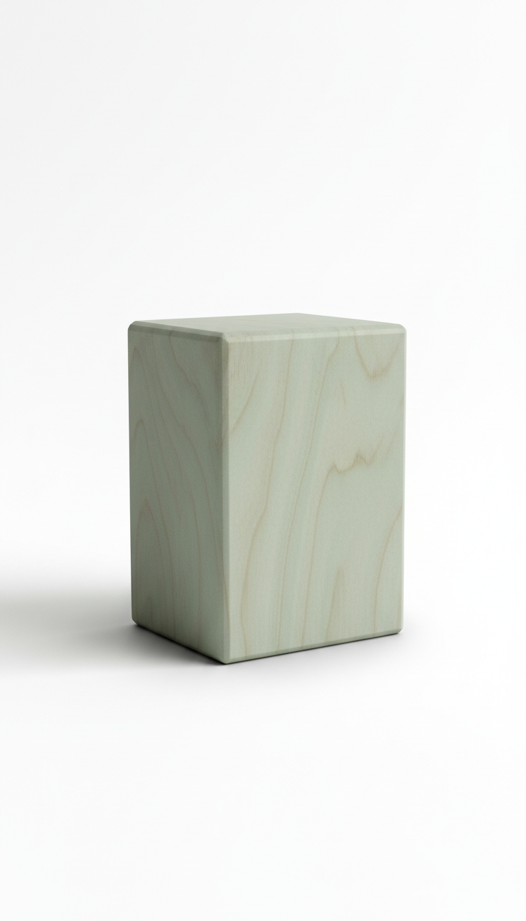 Eucalyptus yoga block