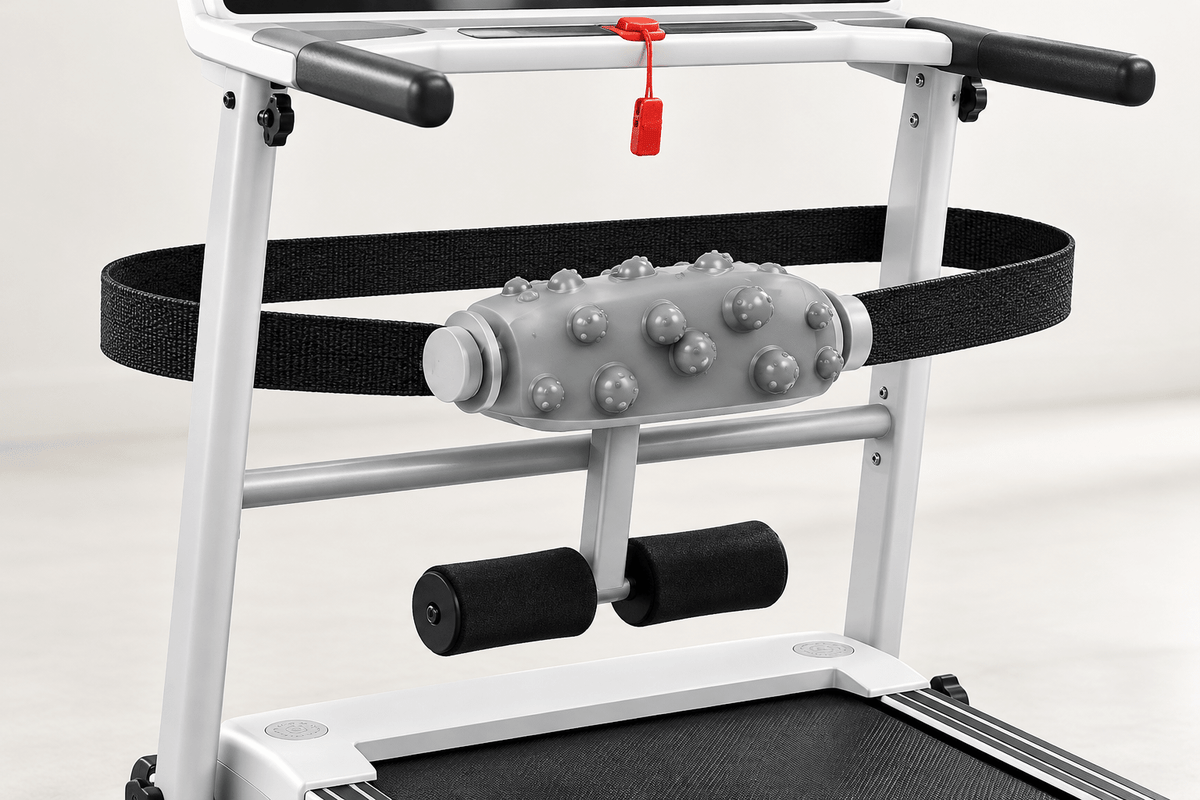 AGILITHOR 4-in-1 Foldable Incline Treadmill with Waist Massage Belt - AGILITHOR