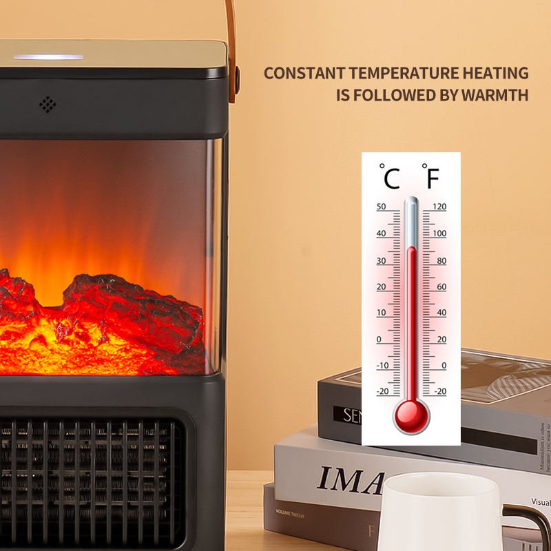 Agilithor Electric Fireplace Heater for Indoor Use, Space Heater Fireplace - AGILITHOR