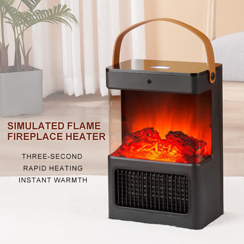 Agilithor Electric Fireplace Heater for Indoor Use, Space Heater Fireplace - AGILITHOR