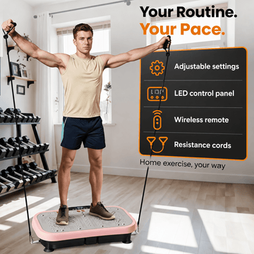 AGILITHOR Whole-Body Vibration Plate for Home Exercise - AGILITHOR