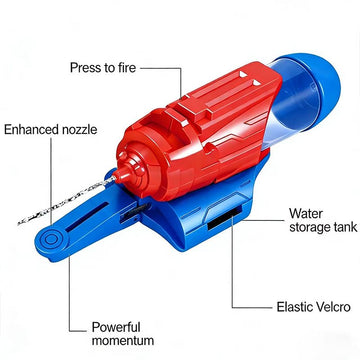 Electric Wrist Water Gun — Auto-Shooting Wrist Blaster for Kids & Adults - AGILITHOR