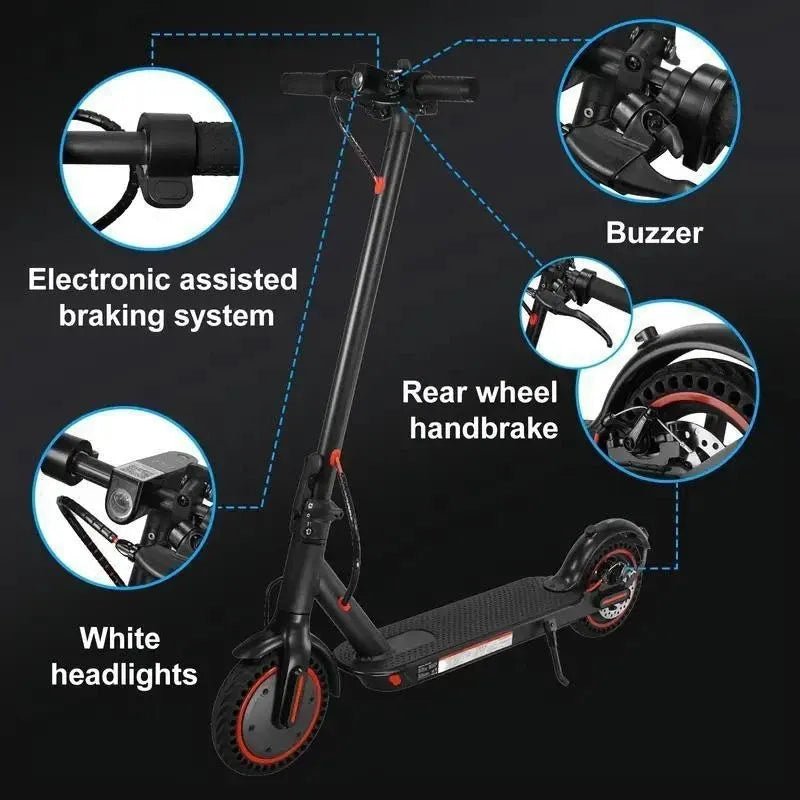lectric Scooter for Adults 280W – Up to 25 km/h Speed, Long Range, Smart APP Control, Foldable Commuter Scooter for Daily Travel - AGILITHOR