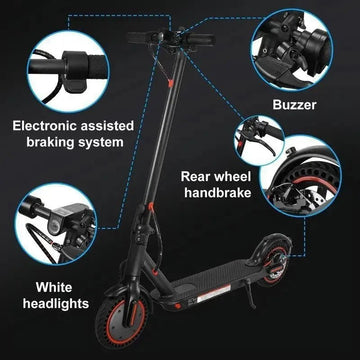 lectric Scooter for Adults 280W – Up to 25 km/h Speed, Long Range, Smart APP Control, Foldable Commuter Scooter for Daily Travel - AGILITHOR