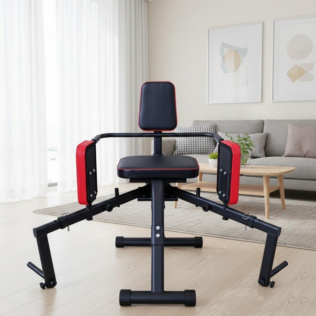 Leg Stretcher Split Training Machine — Adjustable Flexibility Stretching Chair - AGILITHOR