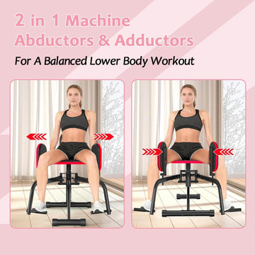 Leg Stretcher Split Training Machine — Adjustable Flexibility Stretching Chair - AGILITHOR