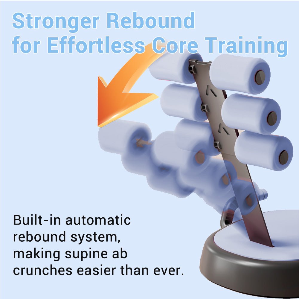 Sit-Up Rowing Machine Trainer with Resistance Band - AGILITHOR