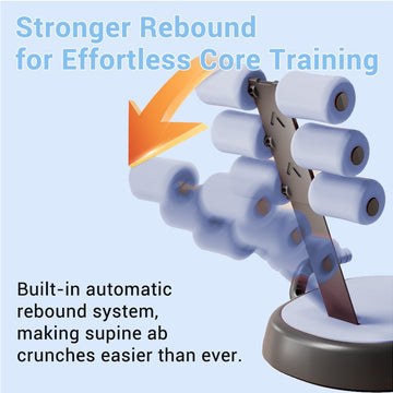 Sit-Up Rowing Machine Trainer with Resistance Band - AGILITHOR