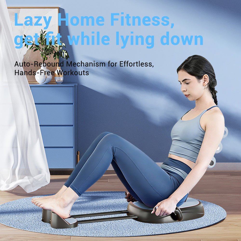 Sit-Up Rowing Machine Trainer with Resistance Band - AGILITHOR