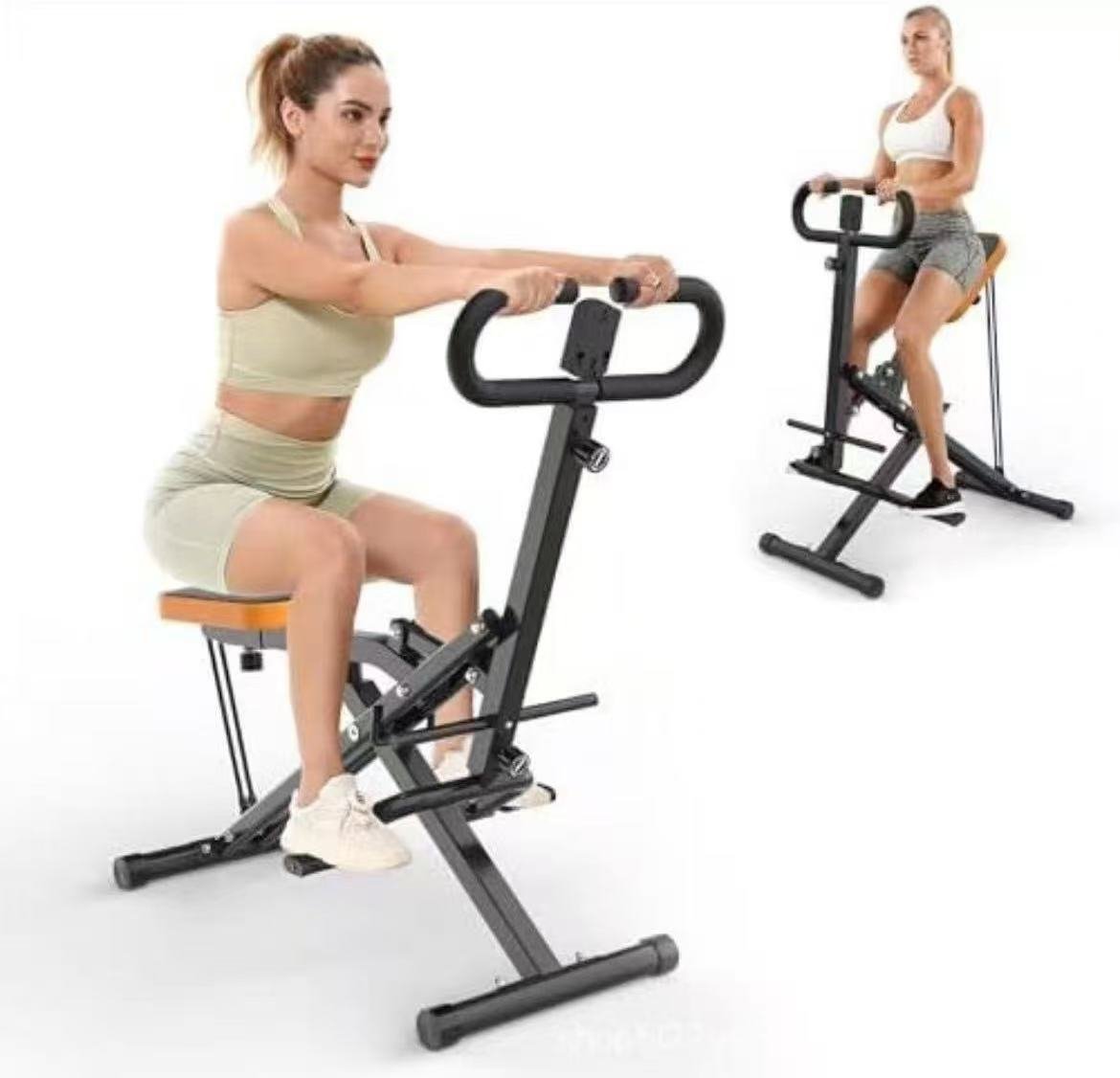 Squat Maschine für Home Gym, Kniebeugen-Trainer mit einstellbarem Widerstand, faltbares Trainingsgerät mit LCD-Anzeige, ideal für Po-, Bein- und Core-Training hersteller-garantie festlandchina - AGILITHOR