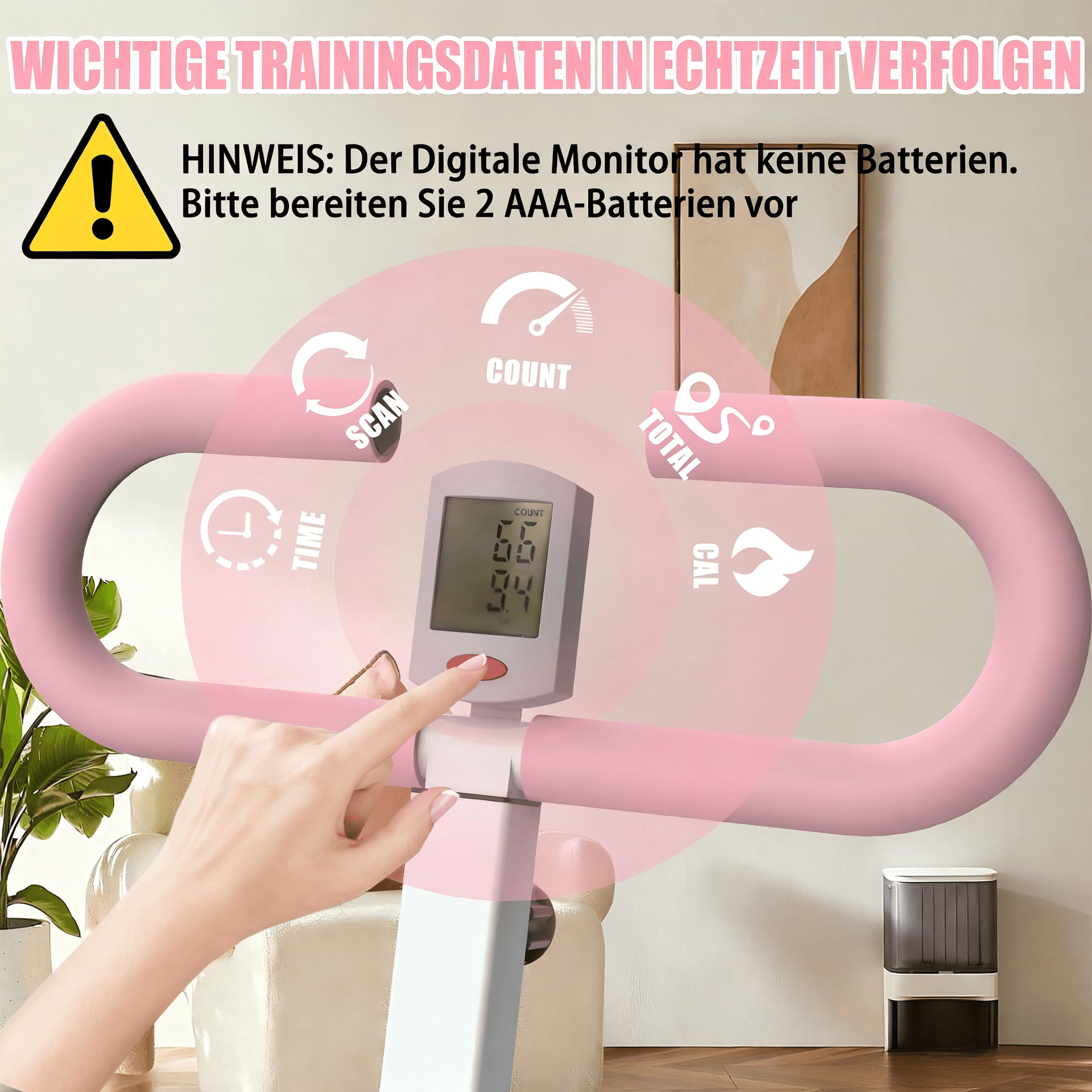 Squat Maschine für Home Gym, Kniebeugen-Trainer mit einstellbarem Widerstand, faltbares Trainingsgerät mit LCD-Anzeige, ideal für Po-, Bein- und Core-Training hersteller-garantie festlandchina - AGILITHOR