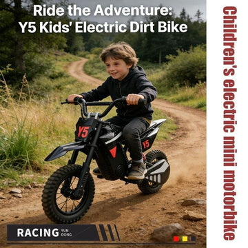 Y5 Kids Electric Dirt Bike — 36V Battery-Powered Mini Motorcycle for Children - AGILITHOR