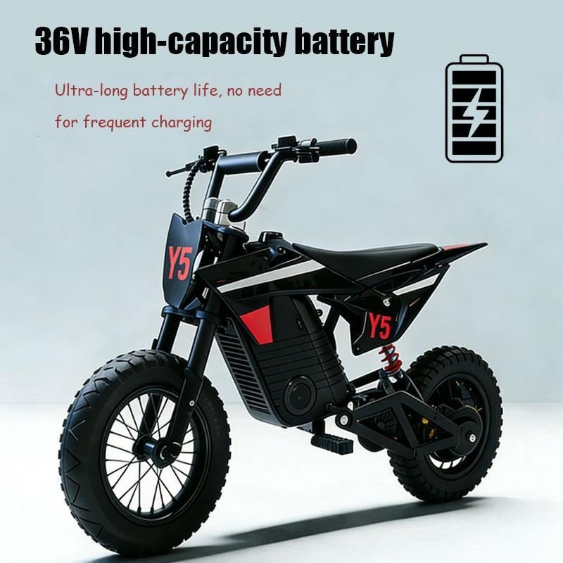 Y5 Kids Electric Dirt Bike — 36V Battery-Powered Mini Motorcycle for Children - AGILITHOR